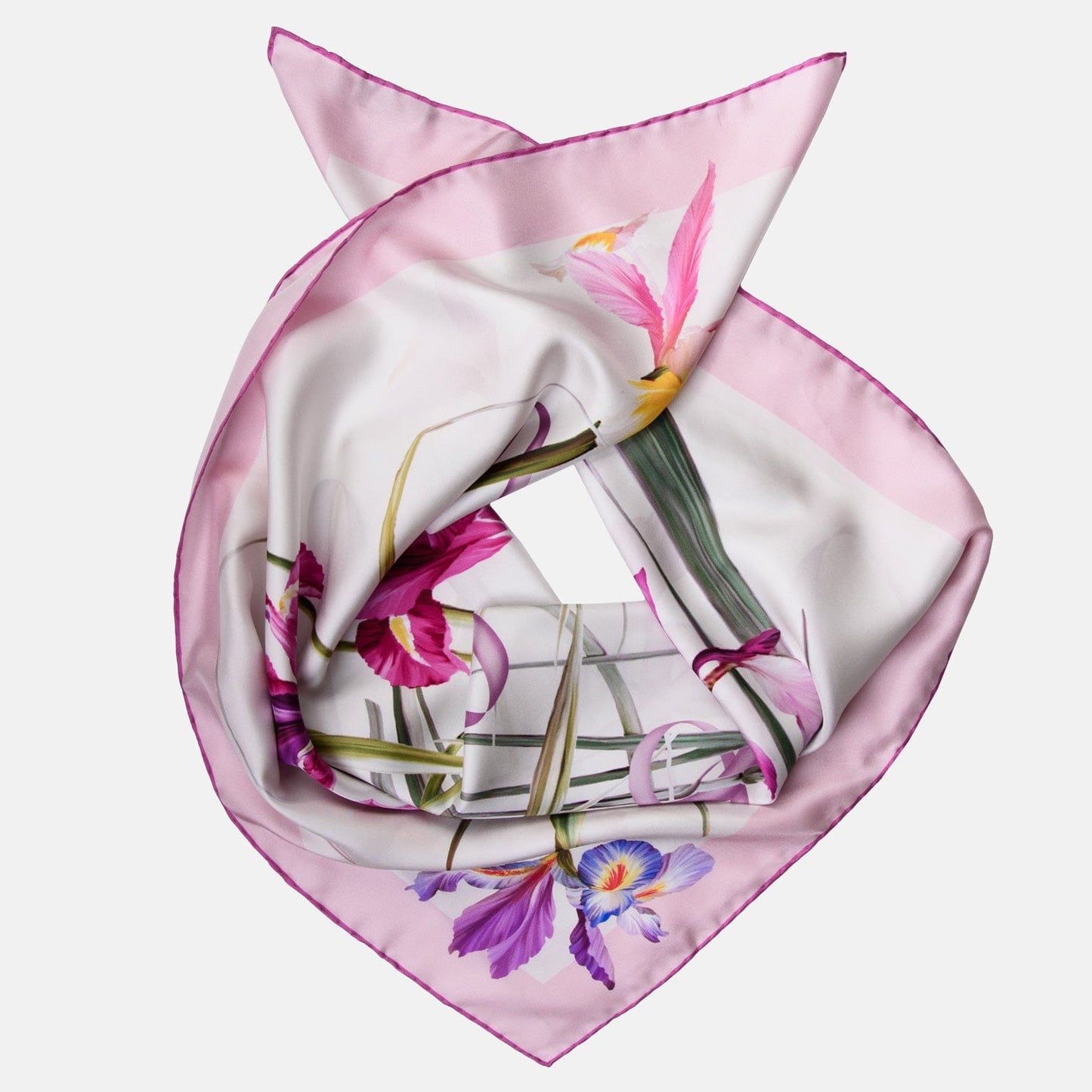 Susanna - Silk Foulard - Pink