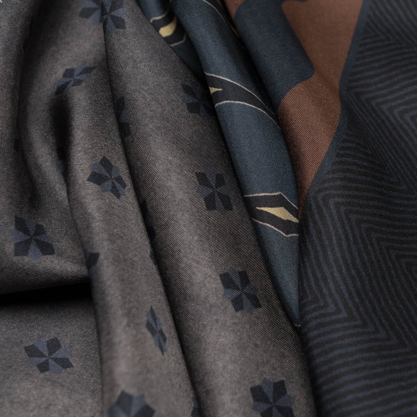 Atri - Long Silk Scarf - Plum - My Men's Shop