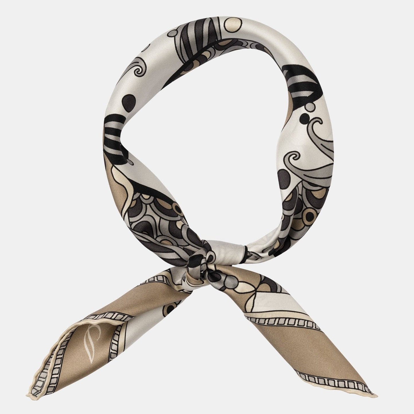 Lombardi - Silk Neckerchief - Sand - My Men's Shop