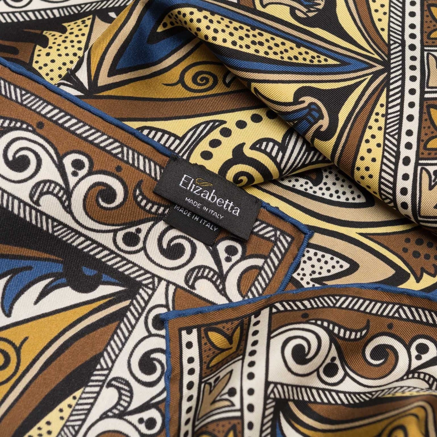 Capri - Silk Neckerchief - Yellow - My Men's Shop