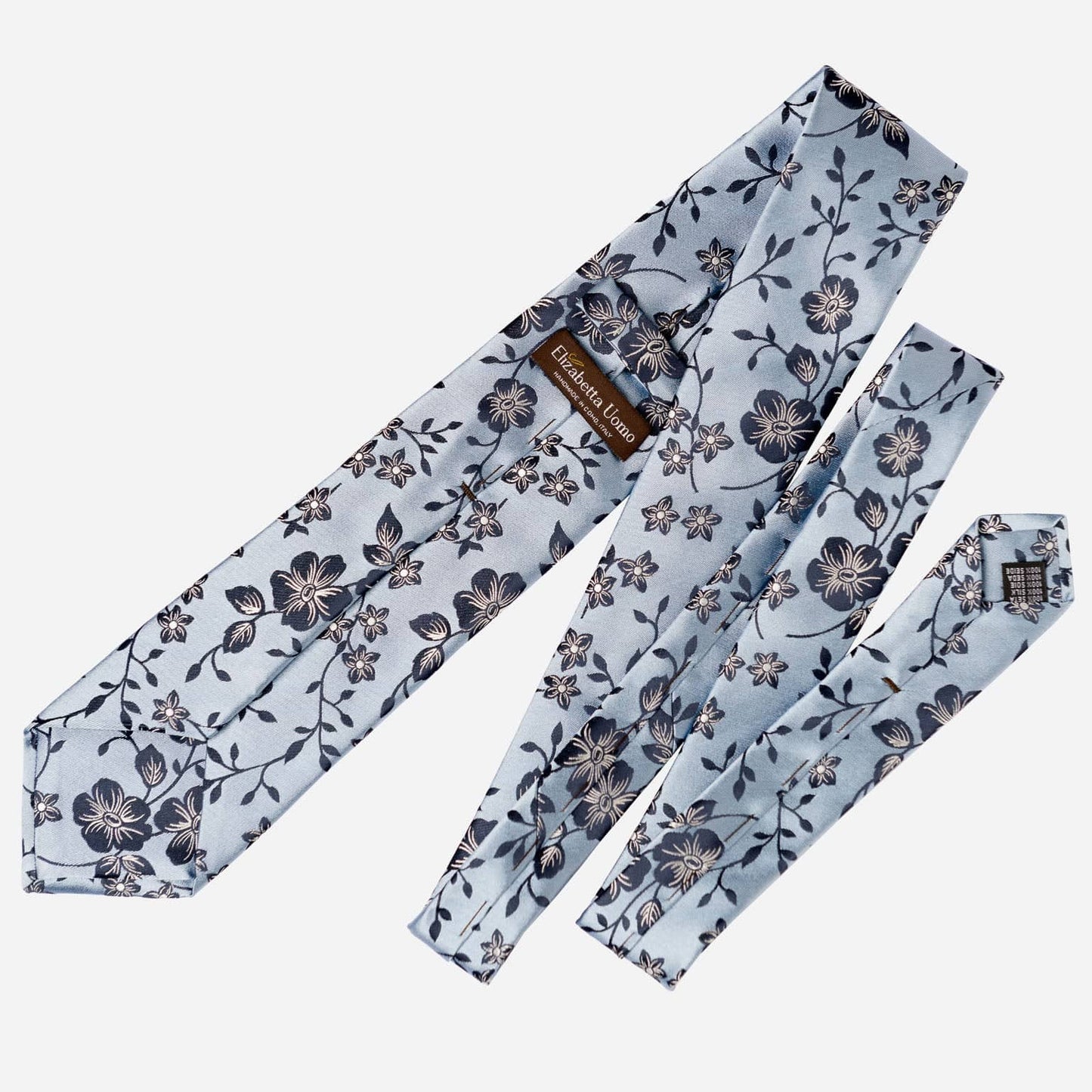 Silvio - Silk Jacquard Tie - Sky Blue - My Men's Shop