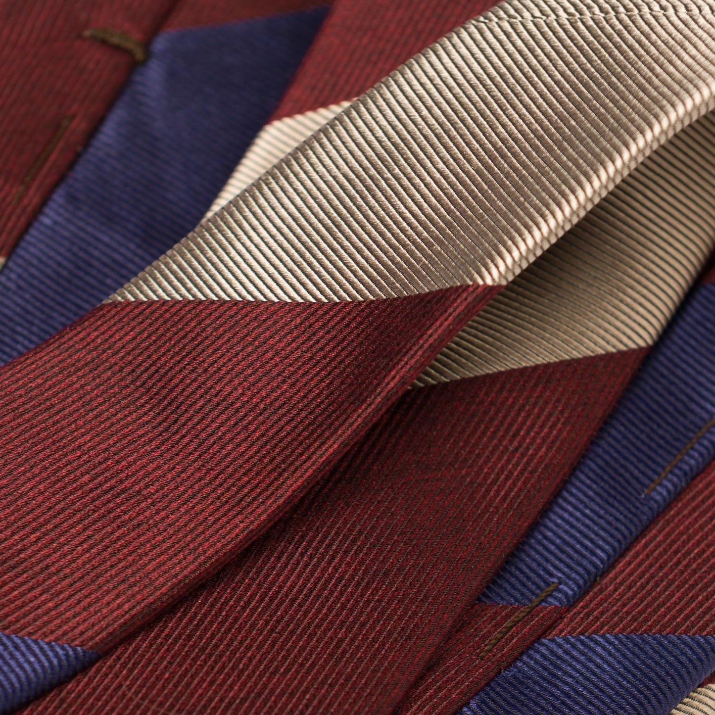 Conero - Silk Jacquard Tie - Burgundy