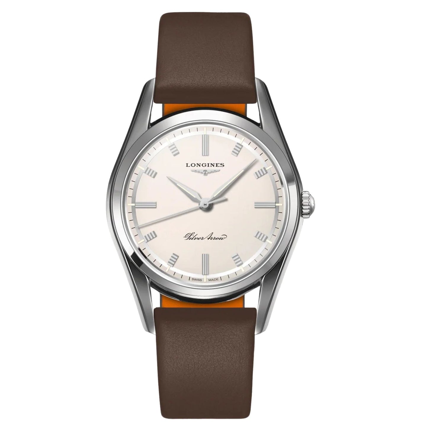 Longines Arrow Plateado para Hombre