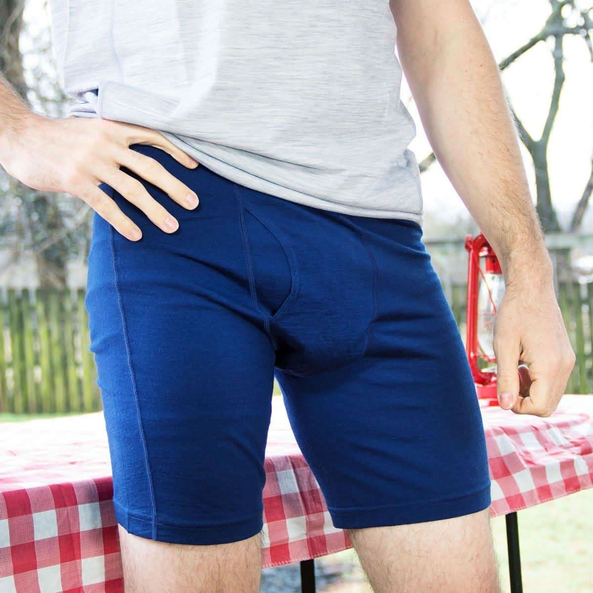 Lightweight - Acadian Men's Boxer Brief 100% Merino Wool - My Men's Shop