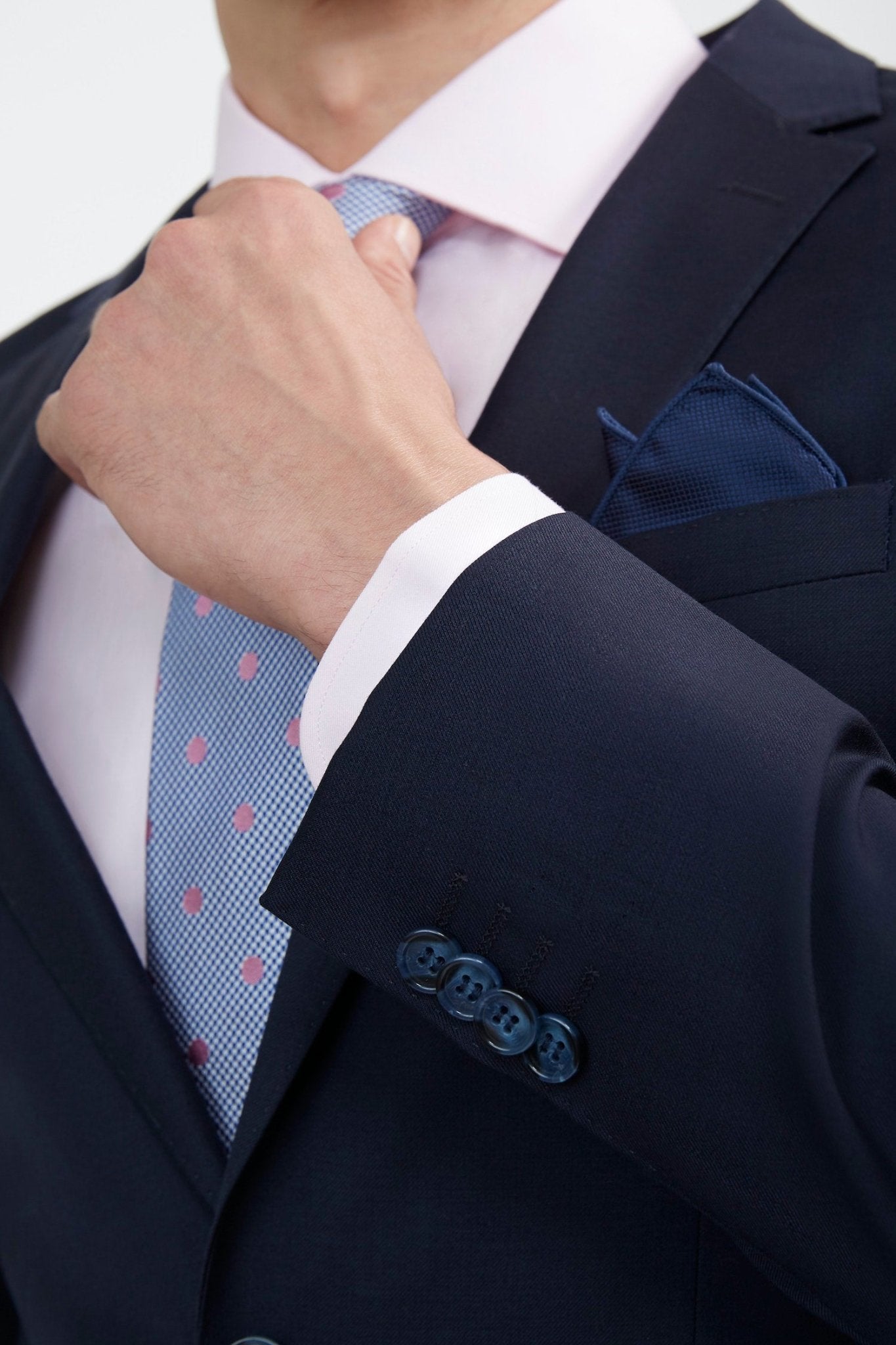 Luxurious Navy Blue Italian Cut Suit - My Men's Shop
