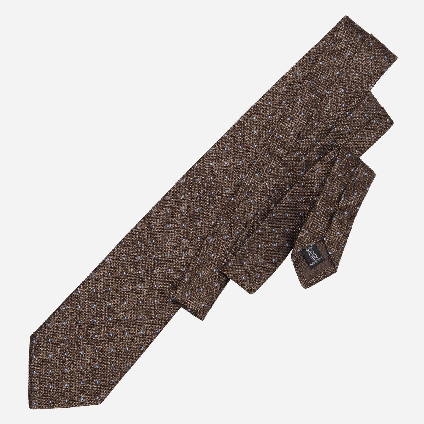 Mattei - Silk Grenadine Tie - Brown - My Men's Shop