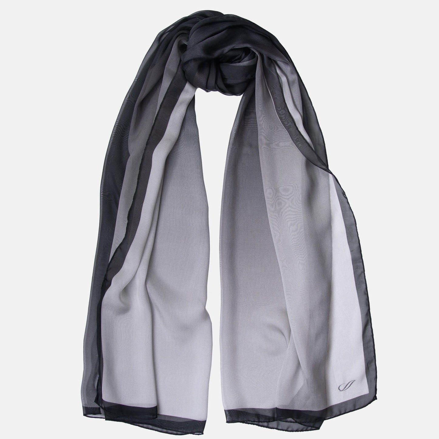 Sophia - Silk Scarf Shawl - Smoke - My Men's Shop