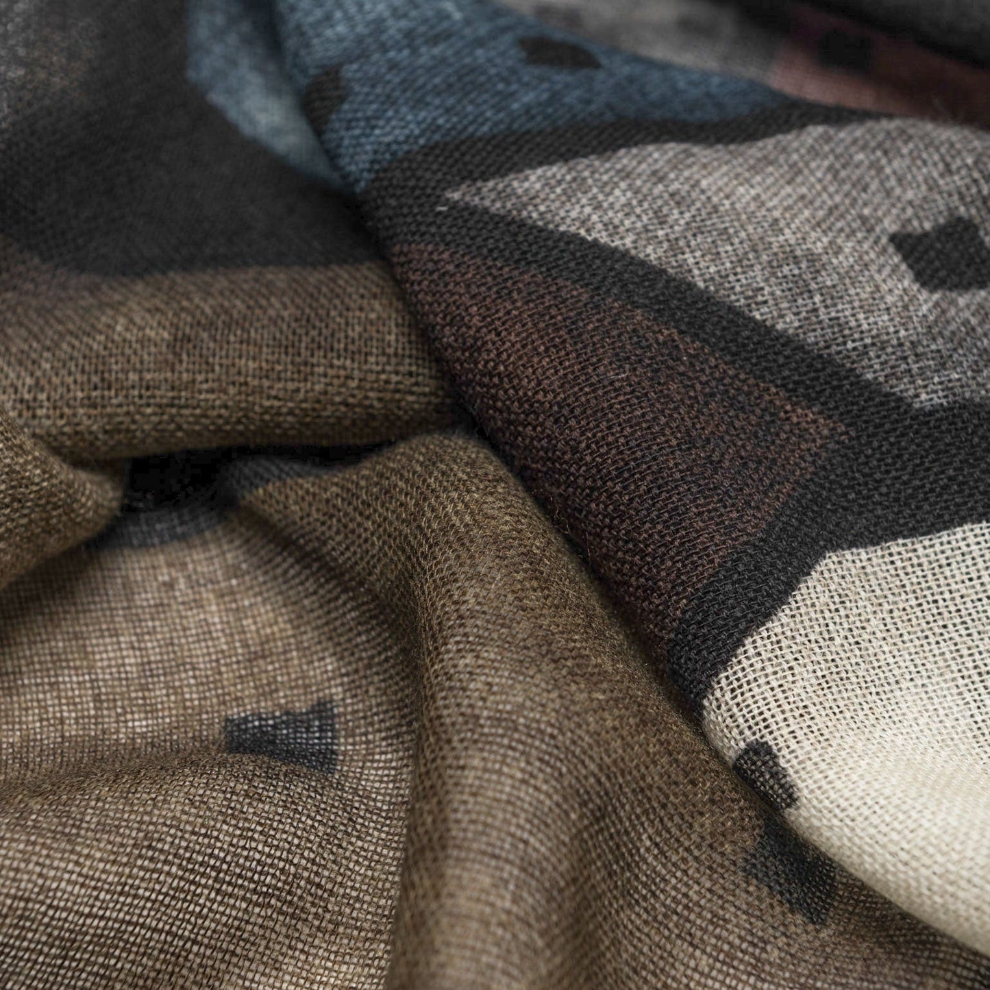 Villaggio - Wool Scarf - Navy - My Men's Shop