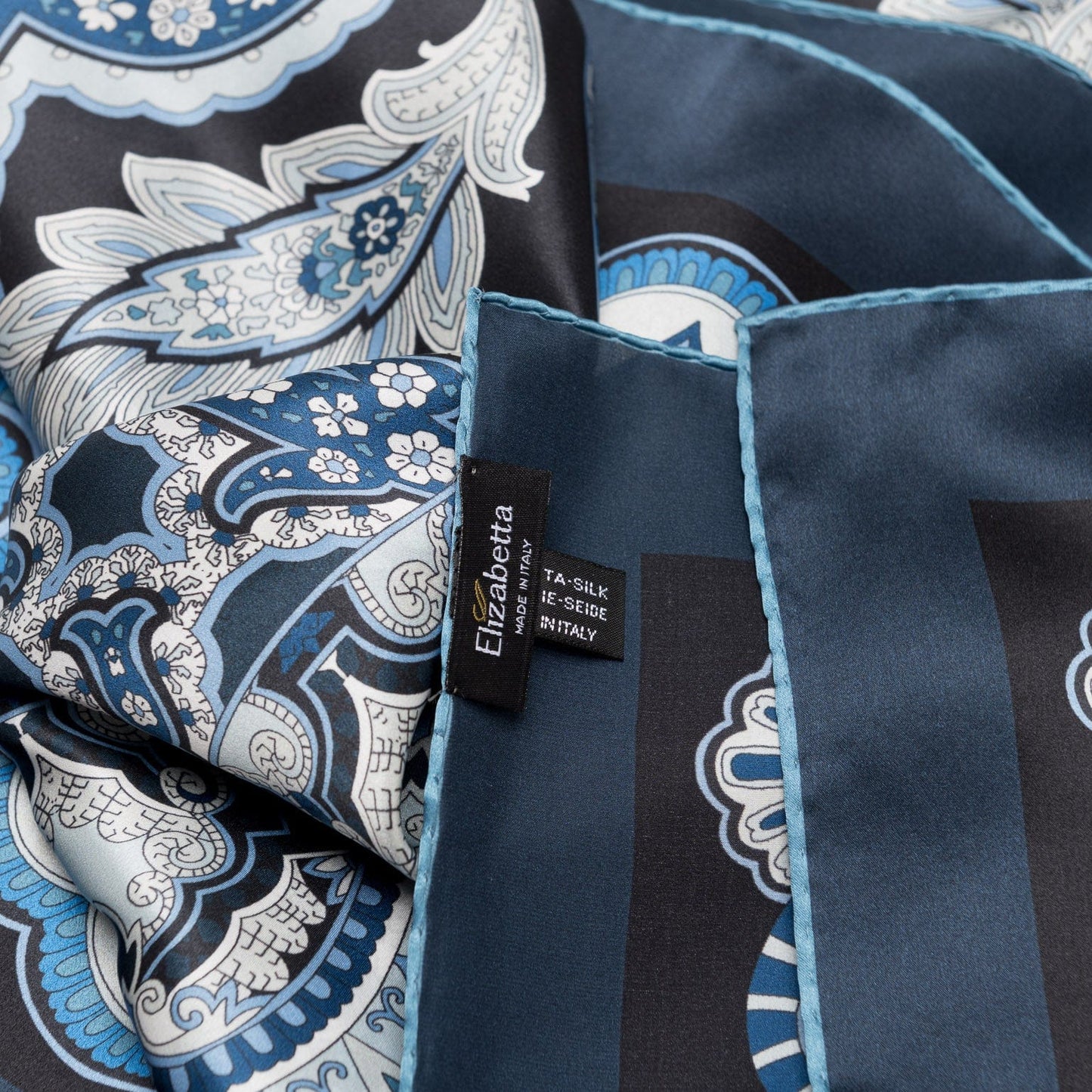 Malta - Silk Foulard - Royal Blue
