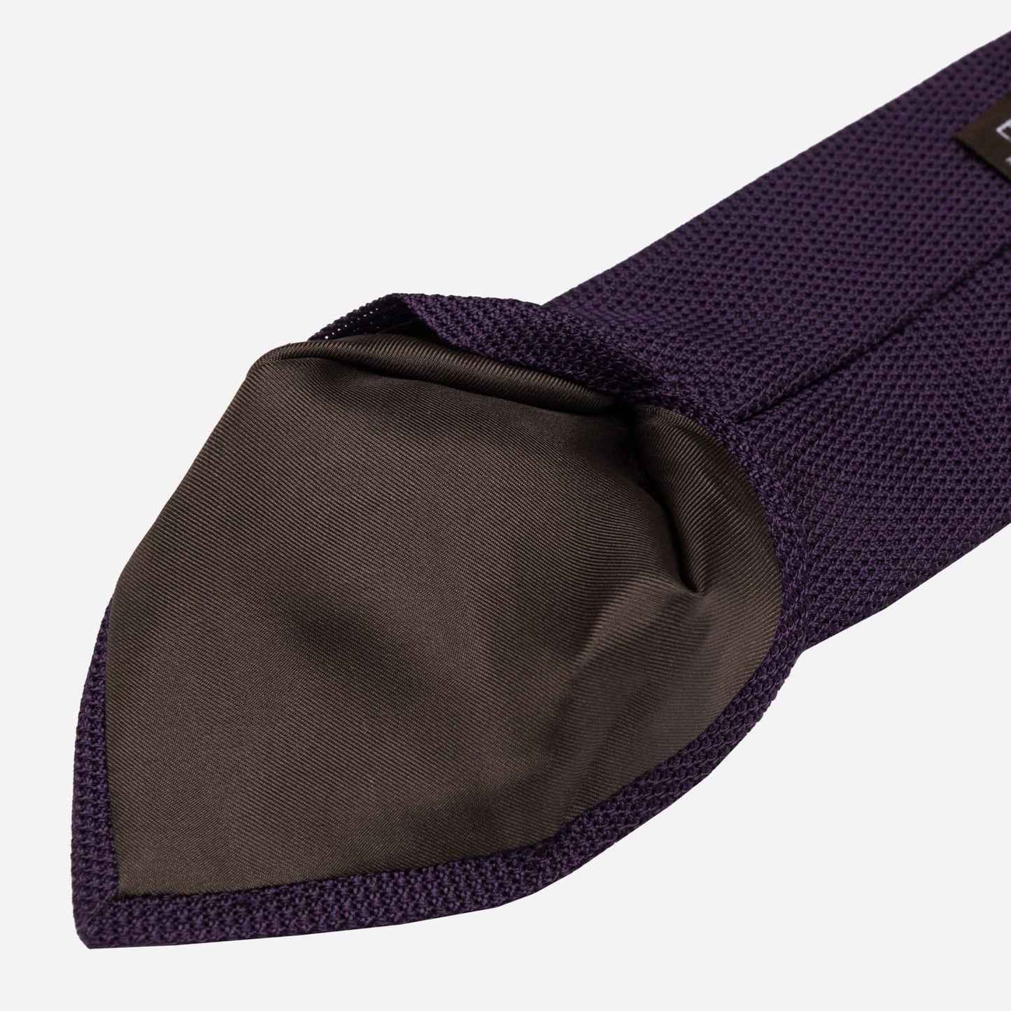 Plum - Silk Grenadine Tie