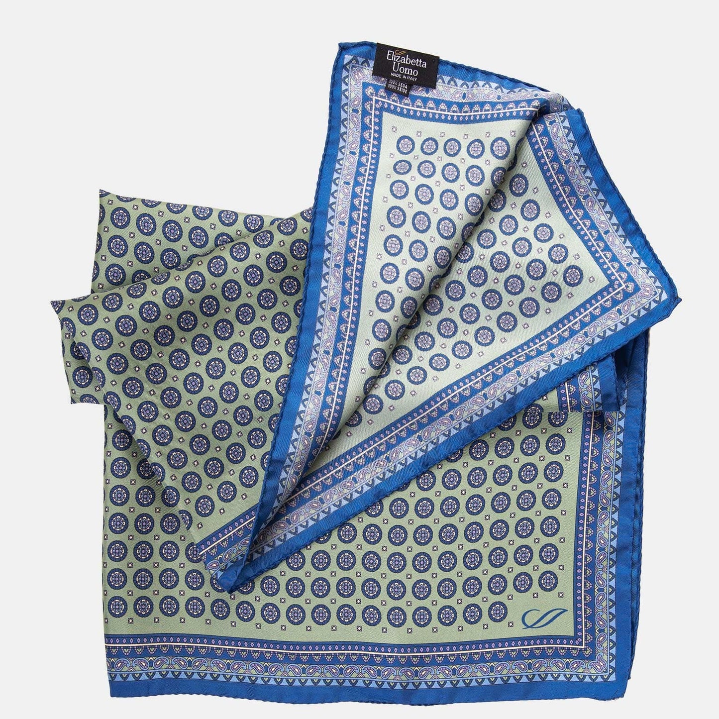 Toscana - Silk Neckerchief - Pistachio