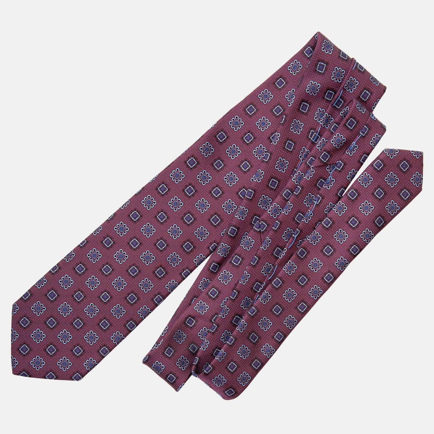 Trento - Silk Jacquard Tie - Raspberry - My Men's Shop
