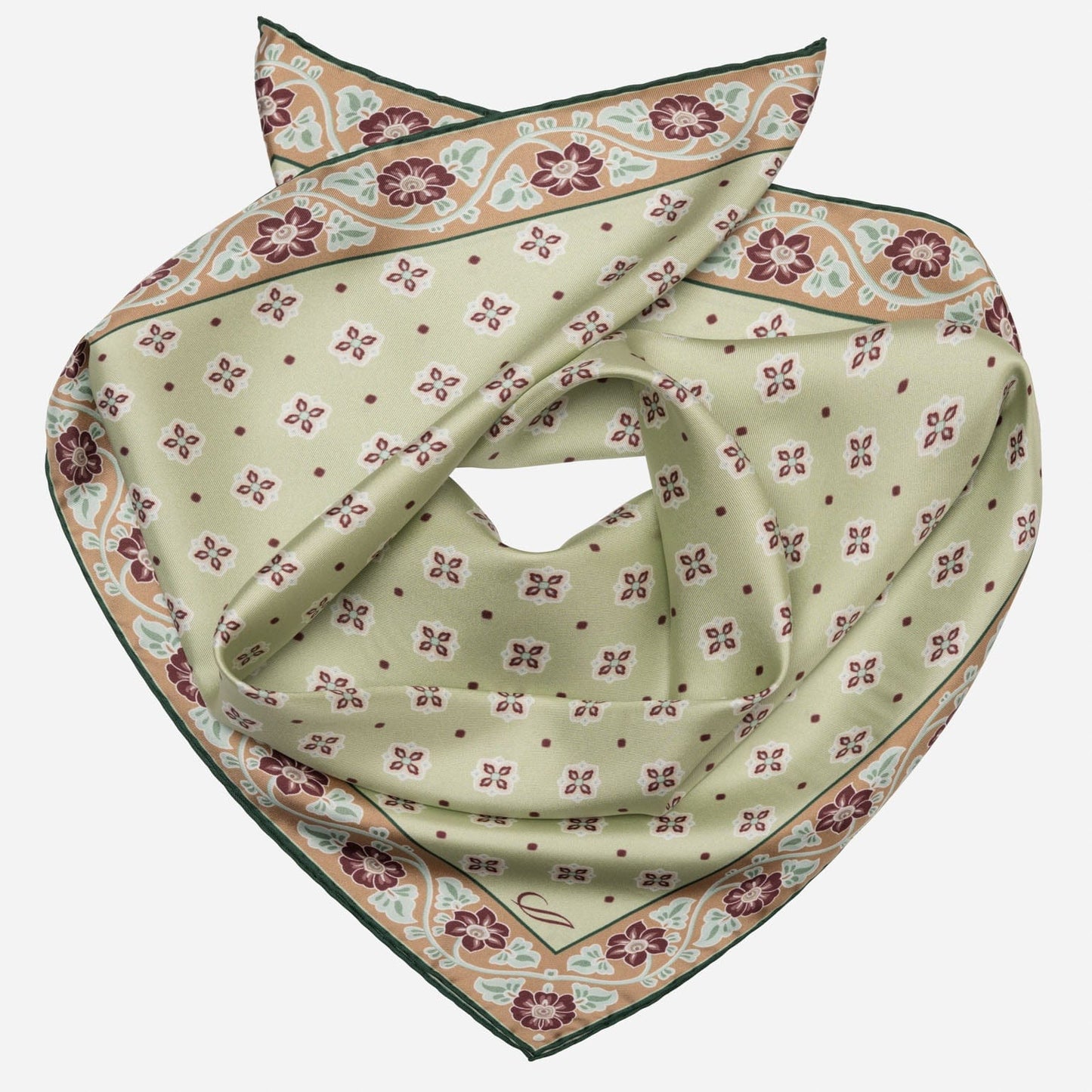 Ducati - Silk Neckerchief - Green
