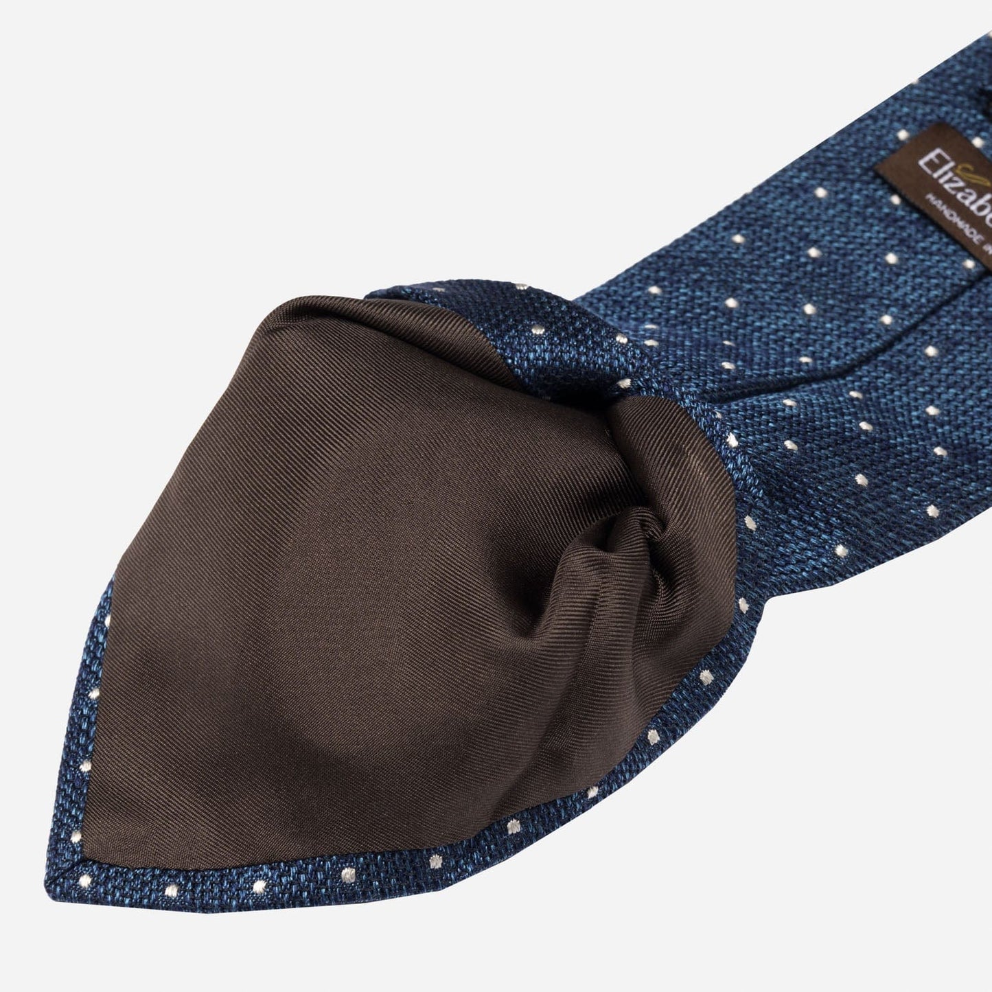 Mattei - Silk Grenadine Tie - Blue - My Men's Shop