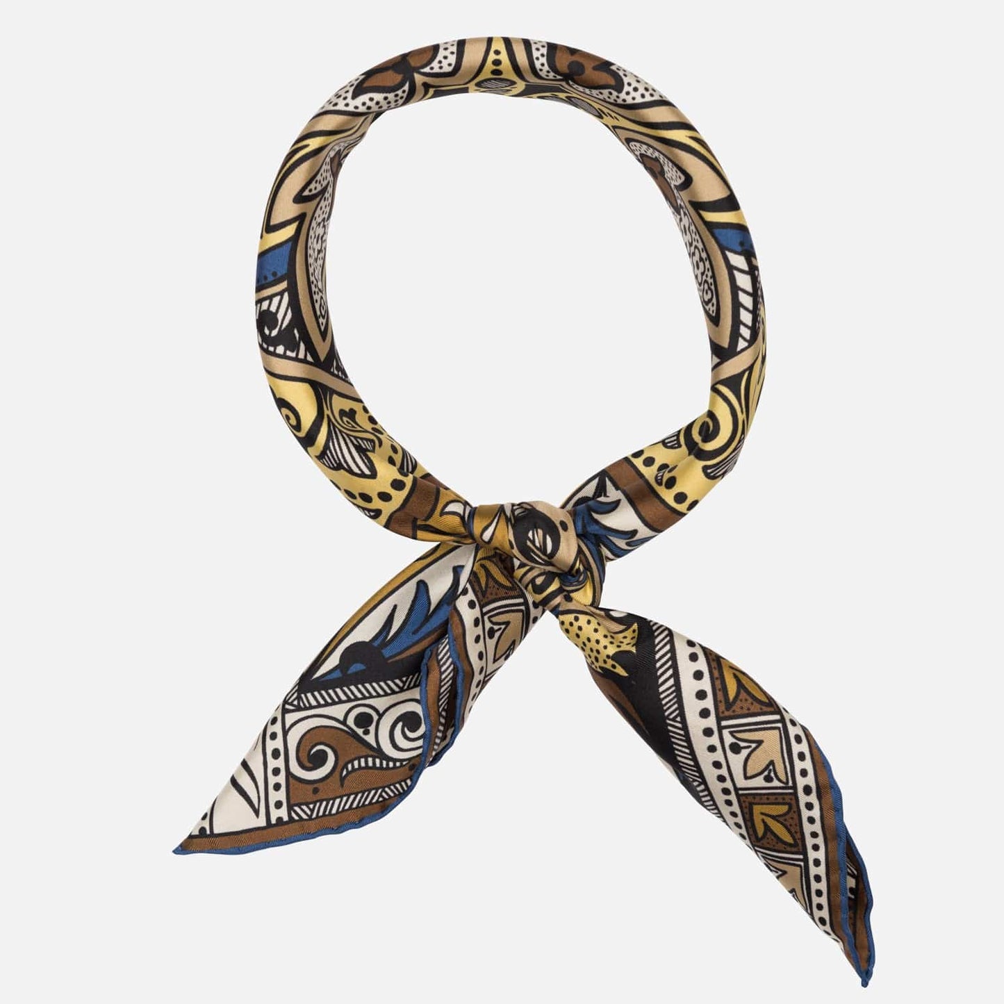 Capri - Silk Neckerchief - Yellow - My Men's Shop