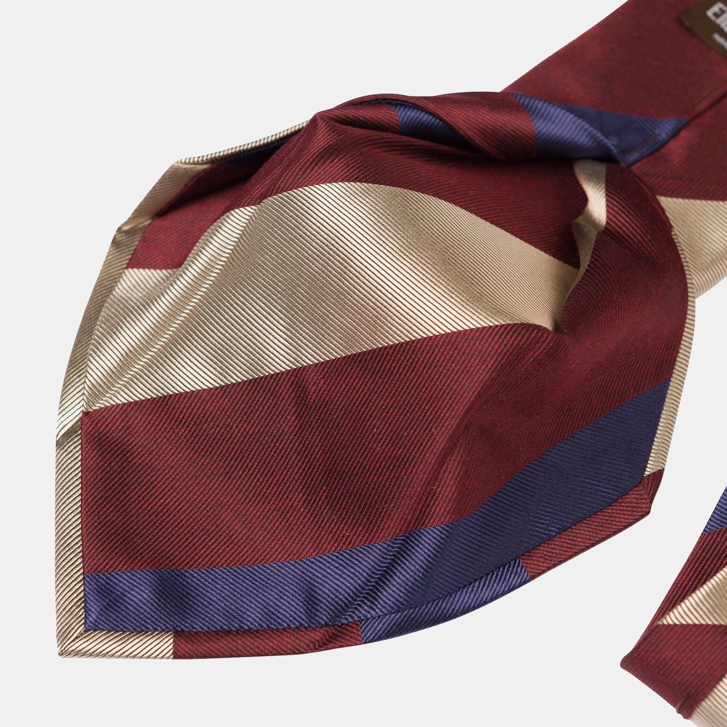Conero - Silk Jacquard Tie - Burgundy