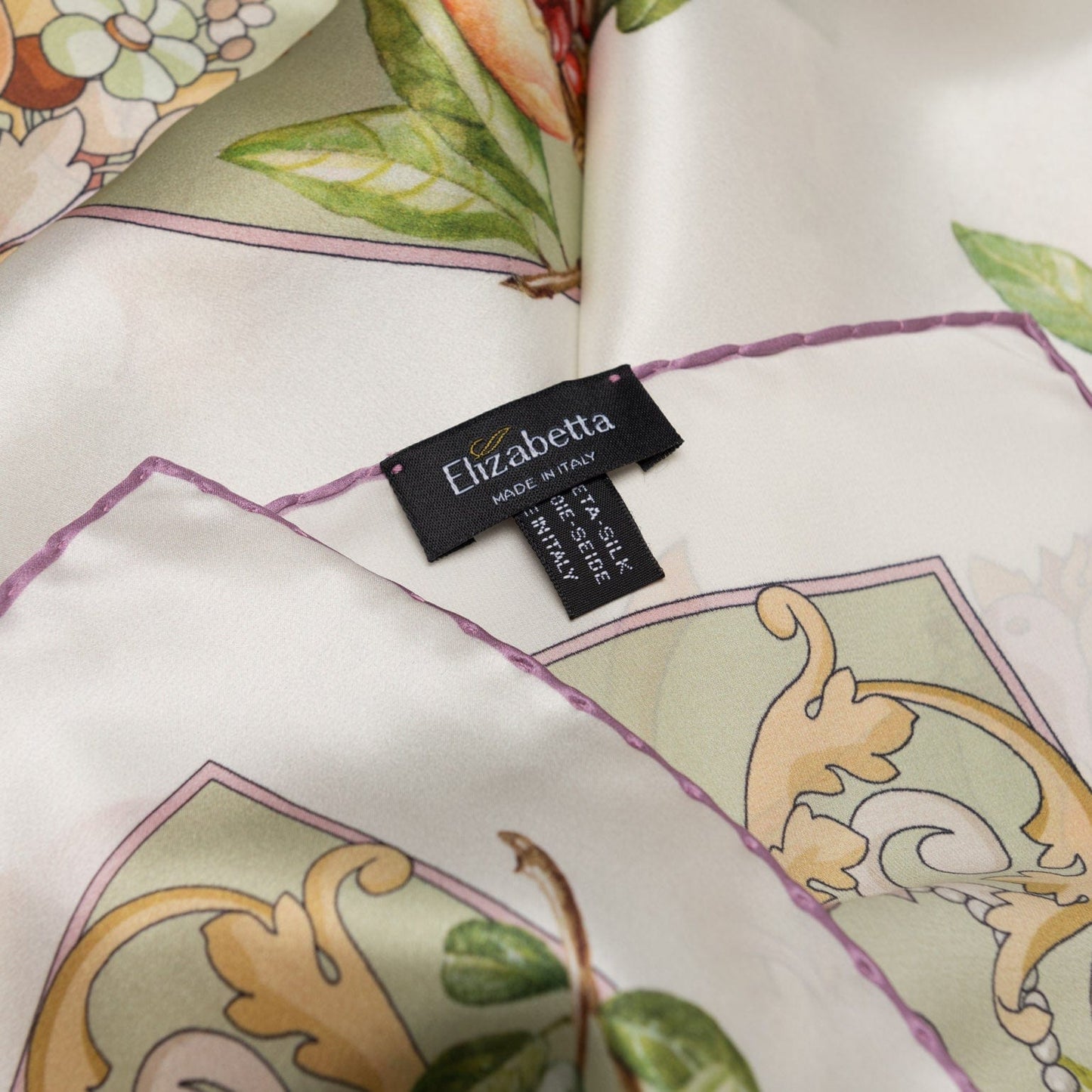 Melograno - Silk Foulard - Venetian Glass Green - My Men's Shop