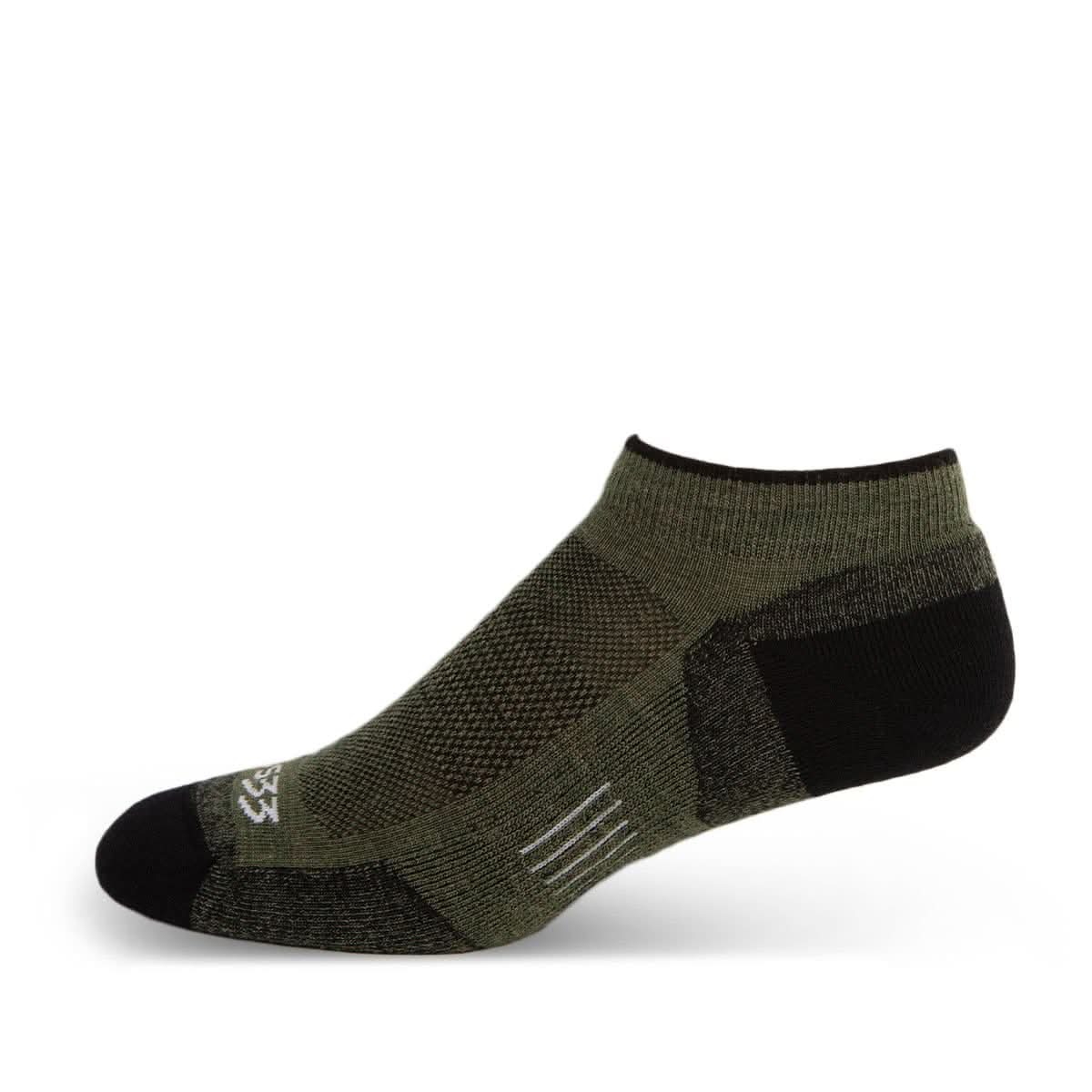 Microweight Cushion - No Show Wool Socks Mountain Heritage - My Men's Shop