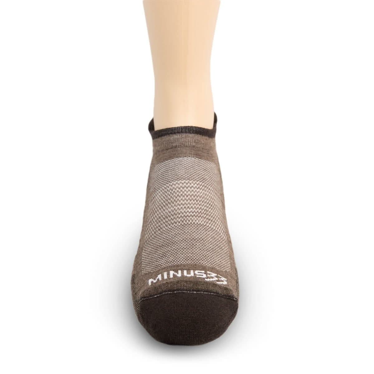 Microweight Cushion - No Show Tab Wool Socks Mountain Heritage - My Men's Shop