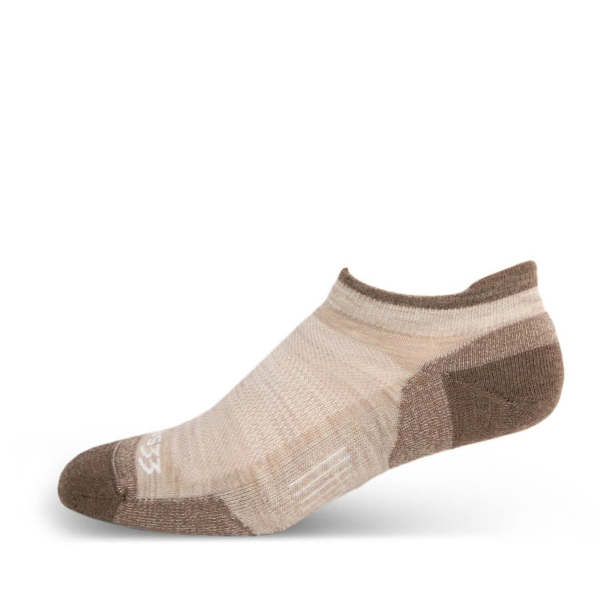 Microweight Cushion - No Show Tab Wool Socks Mountain Heritage - My Men's Shop