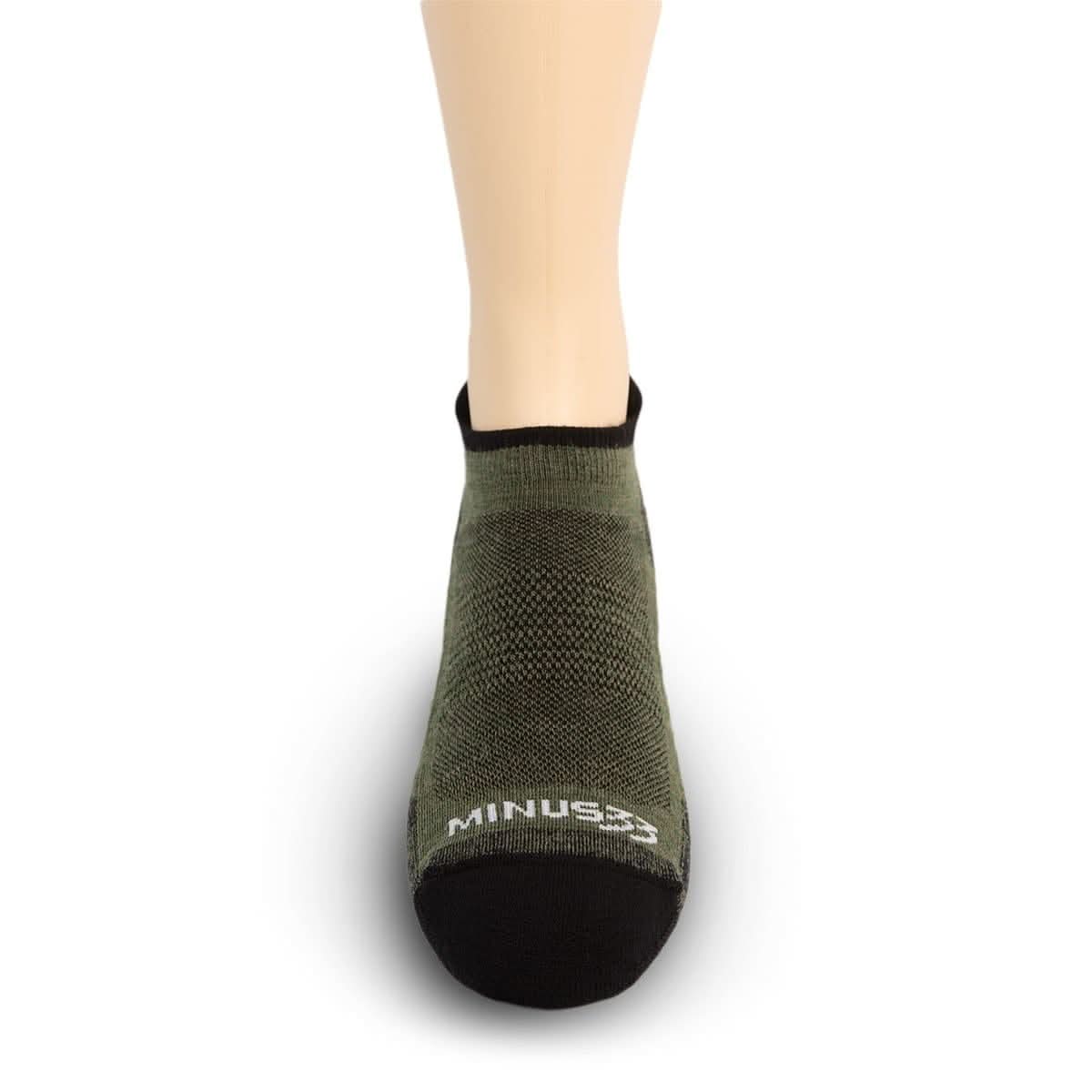Microweight Cushion - No Show Tab Wool Socks Mountain Heritage - My Men's Shop