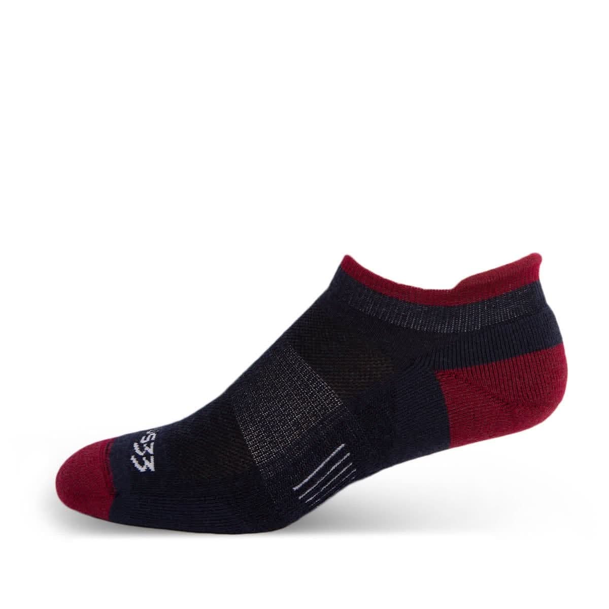 Microweight Cushion - No Show Tab Wool Socks Mountain Heritage - My Men's Shop