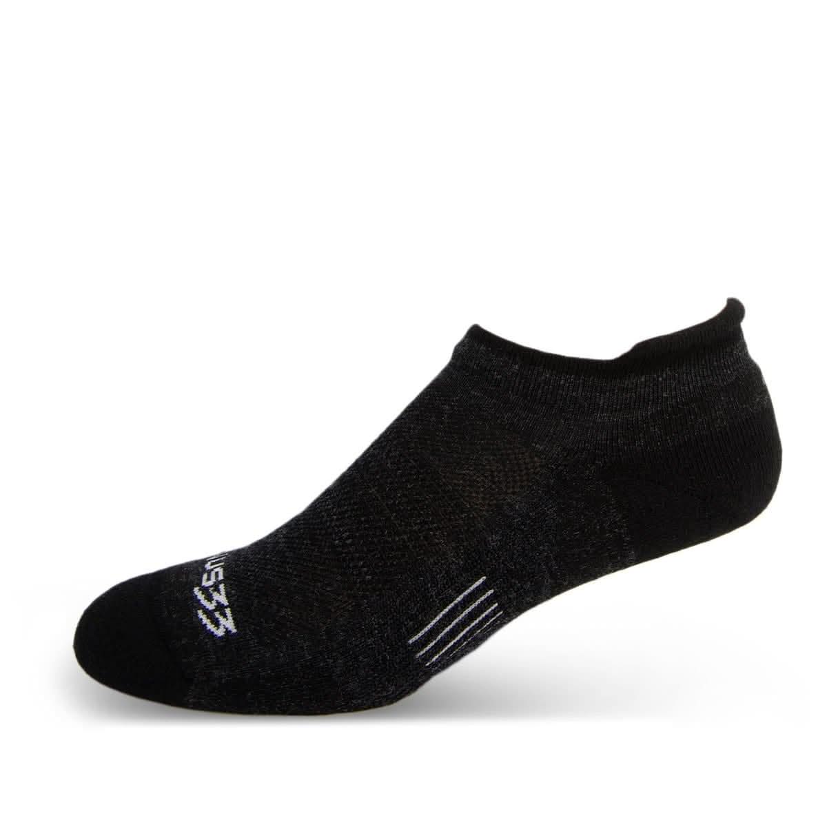 Microweight Cushion - No Show Tab Wool Socks Mountain Heritage - My Men's Shop
