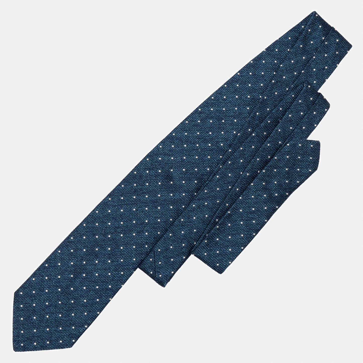 Mattei - Silk Grenadine Tie - Blue - My Men's Shop