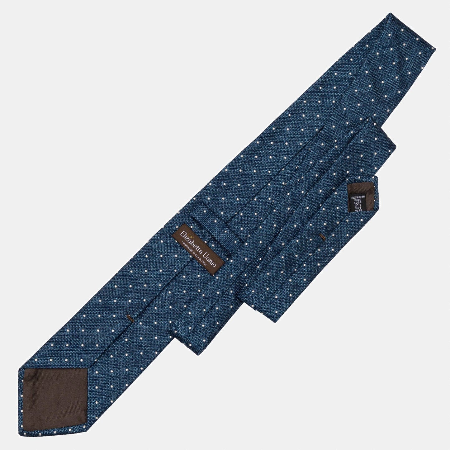 Mattei - Silk Grenadine Tie - Blue - My Men's Shop