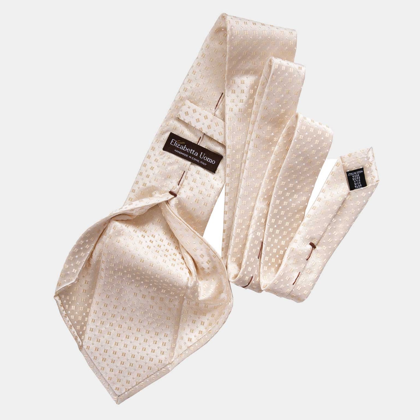 Barbera - Silk Jacquard Tie - Champagne - My Men's Shop