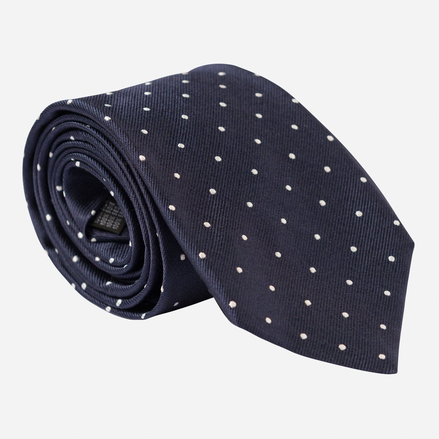 Pisa - Silk Jacquard Tie - Navy - My Men's Shop
