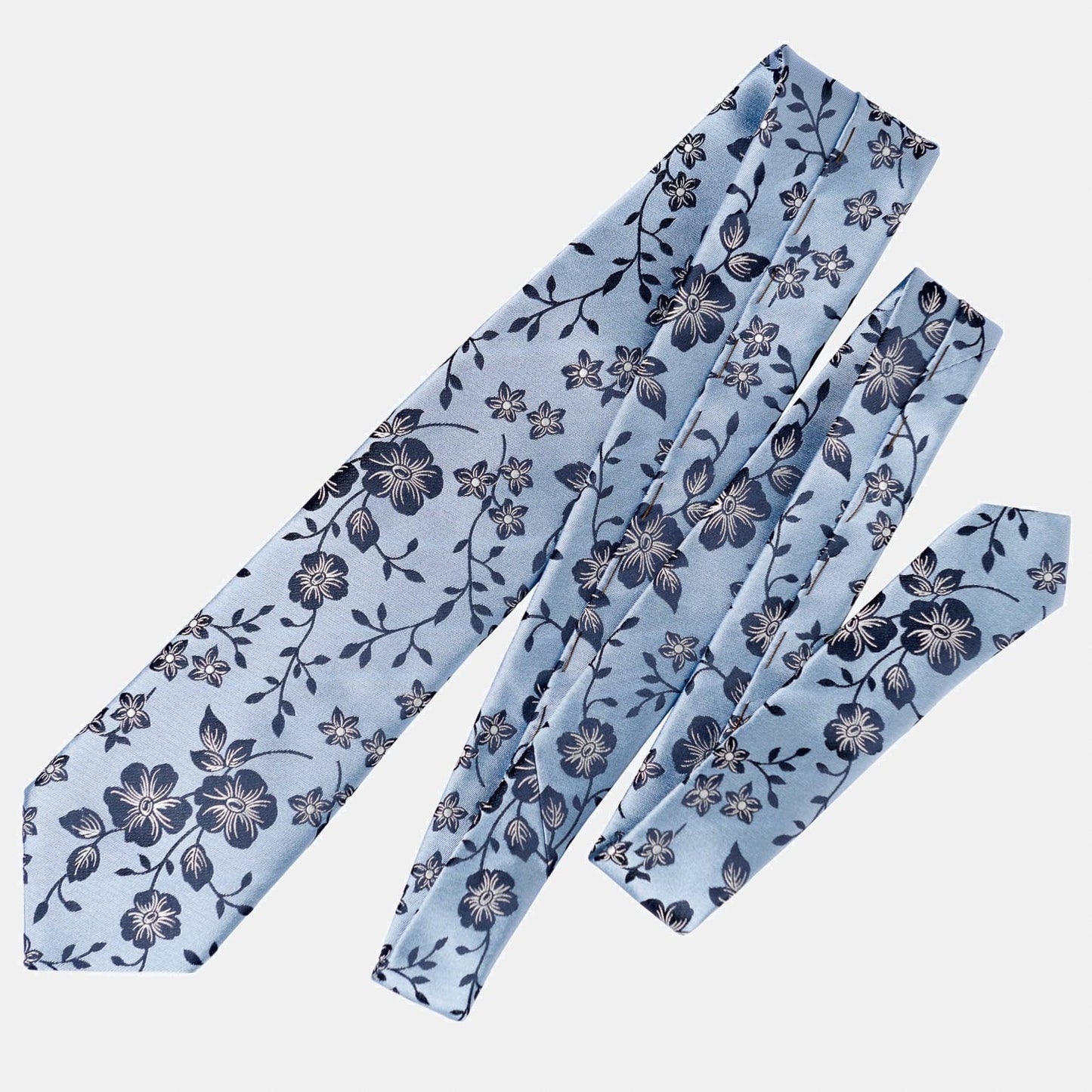 Silvio - Silk Jacquard Tie - Sky Blue - My Men's Shop