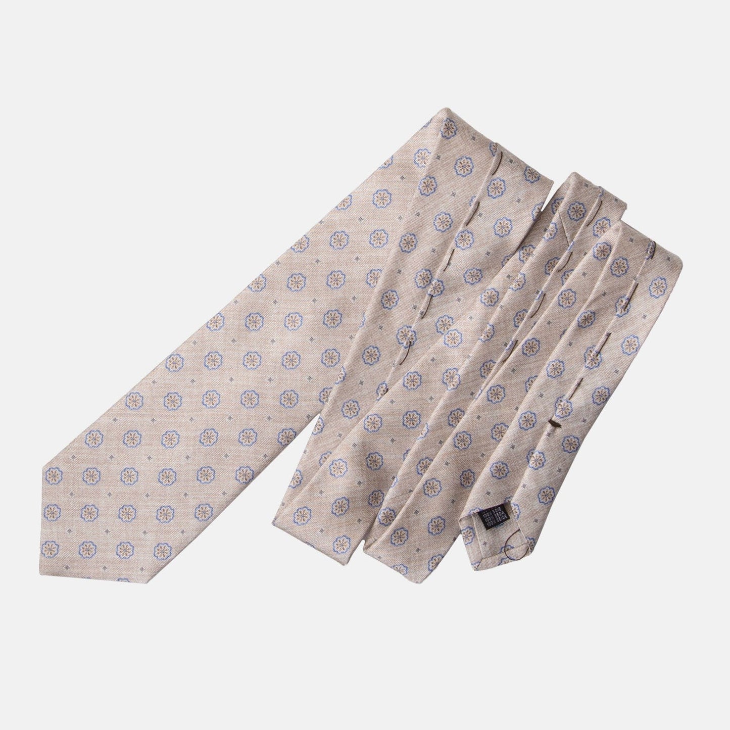 Antinori - Printed Silk Tie - Beige - My Men's Shop