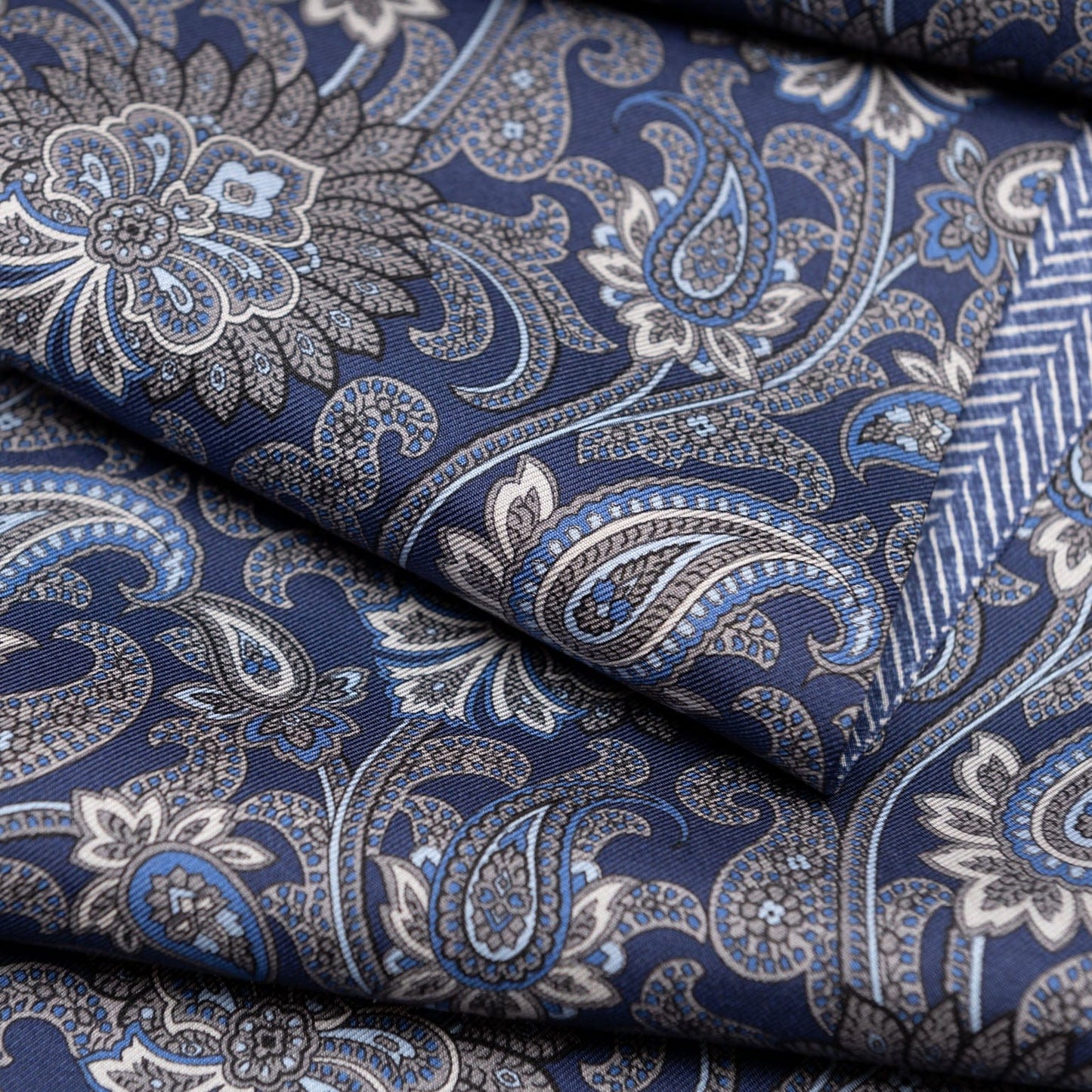 Pasquino - Reversible Silk Scarf - Navy - My Men's Shop