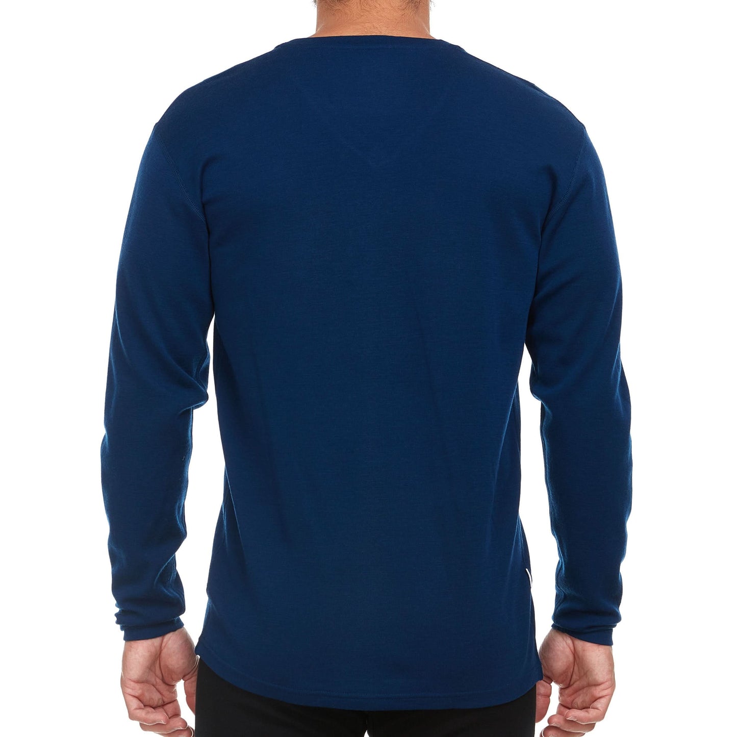 Midweight - Men's Long Sleeve V-Neck Sweater 100% Merino Wool - My Men's Shop