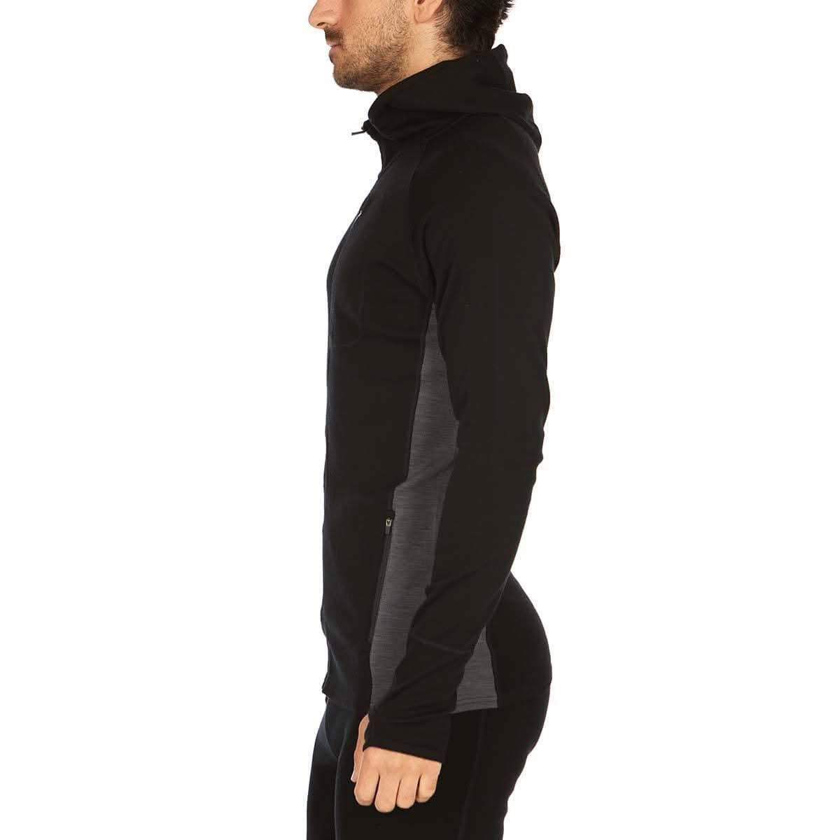 Midweight - Full Zip Hoodie Woolverino - My Men's Shop