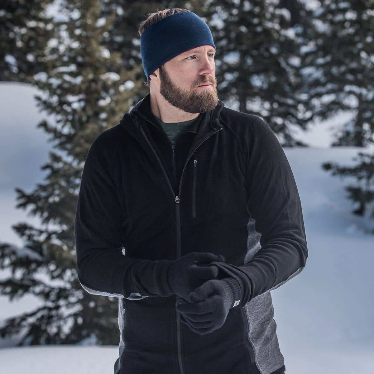Midweight - Full Zip Hoodie Woolverino - My Men's Shop