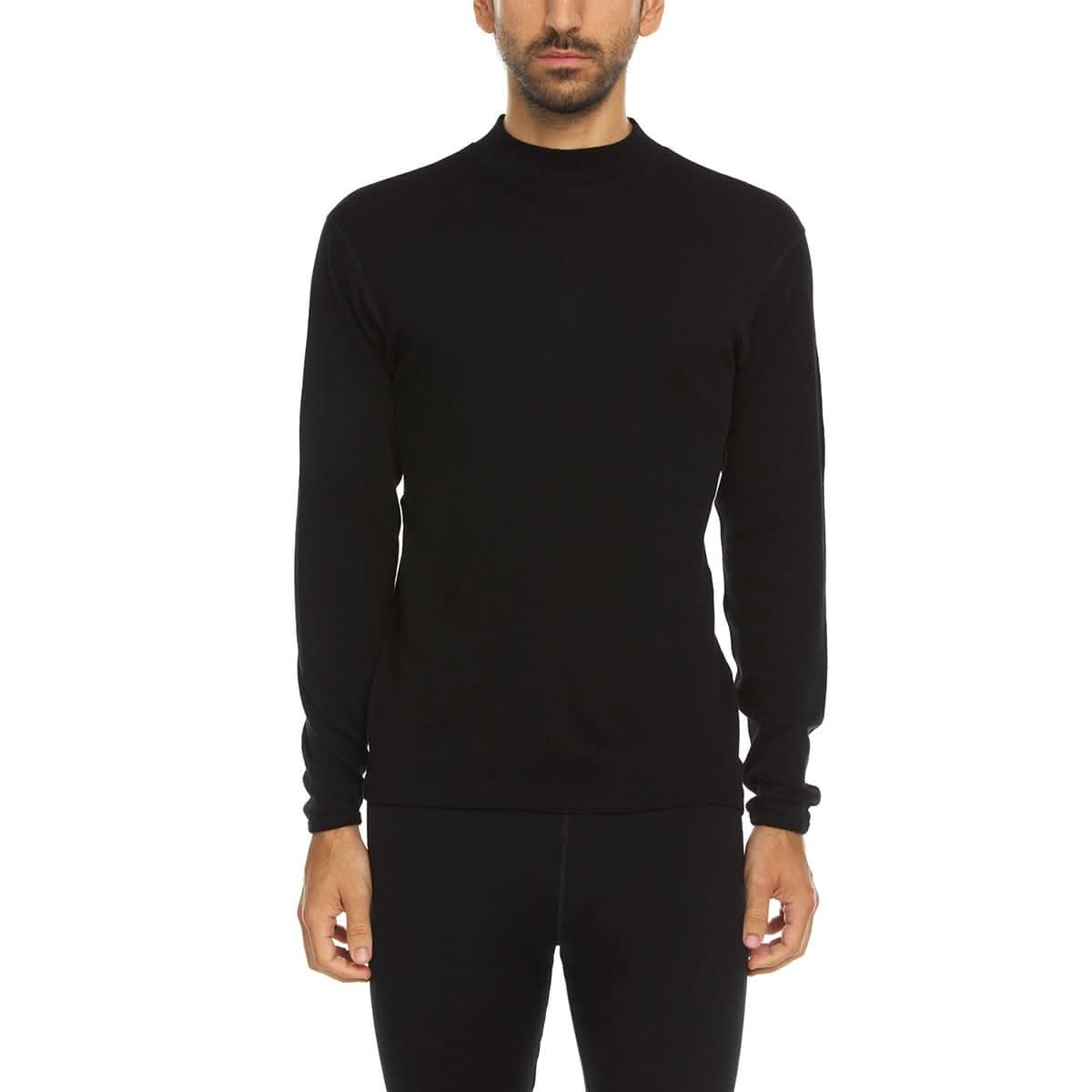 Midweight - Rogers Mock Neck 100% Merino Wool - My Men's Shop