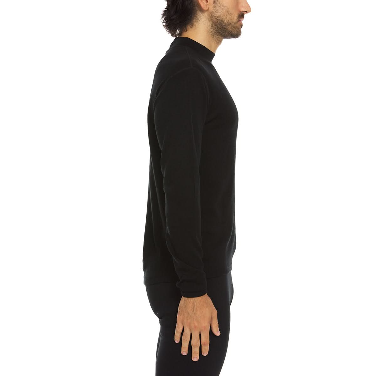 Midweight - Rogers Mock Neck 100% Merino Wool - My Men's Shop