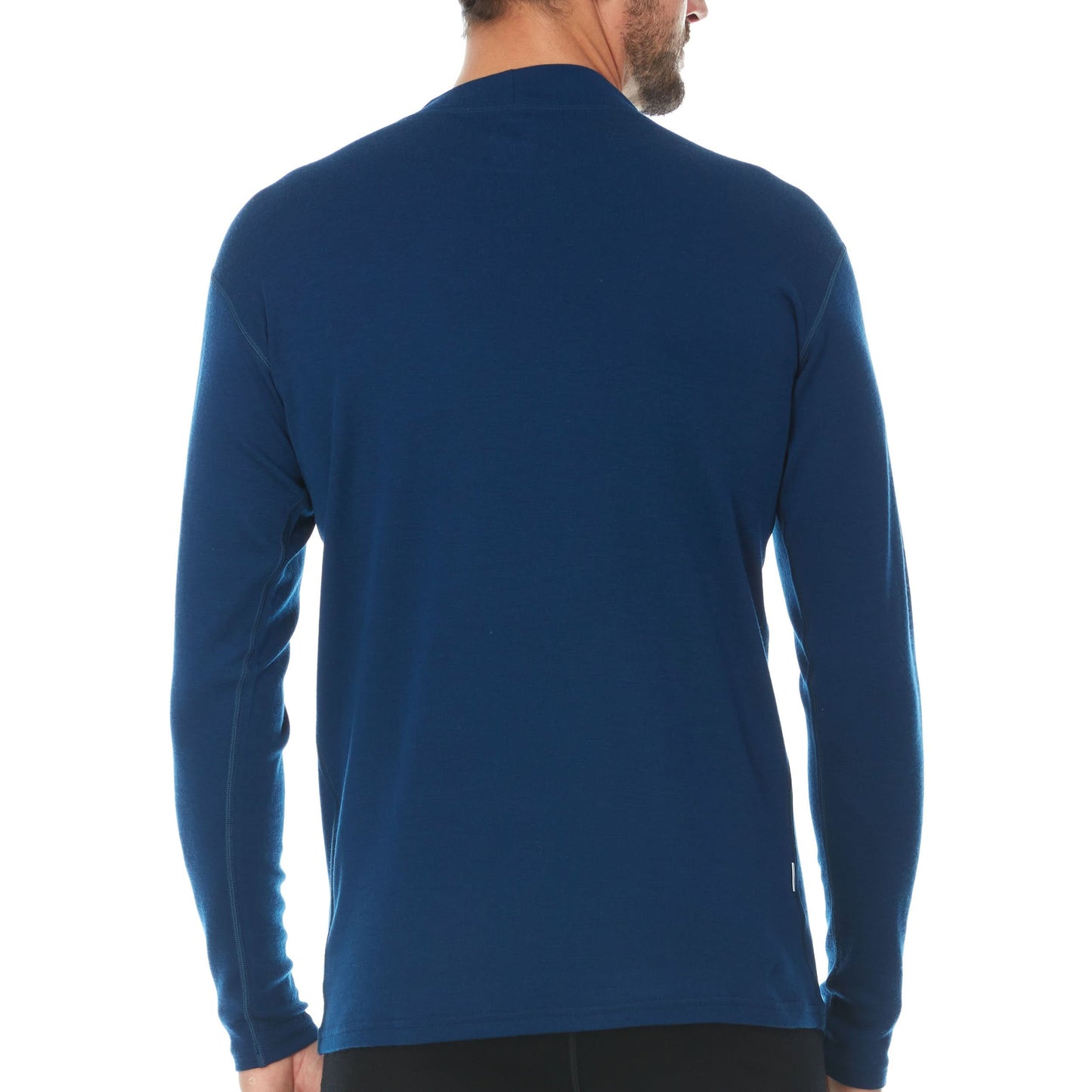 Midweight - Rogers Mock Neck 100% Merino Wool - My Men's Shop