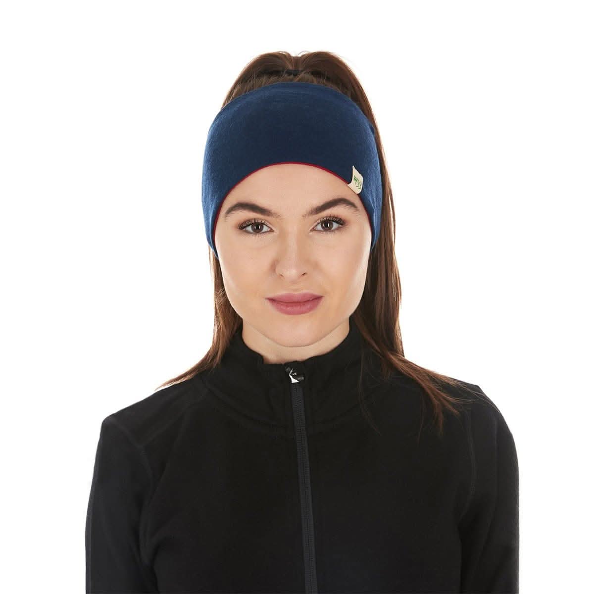 Midweight - Reversible Headband 100% Merino Wool - My Men's Shop