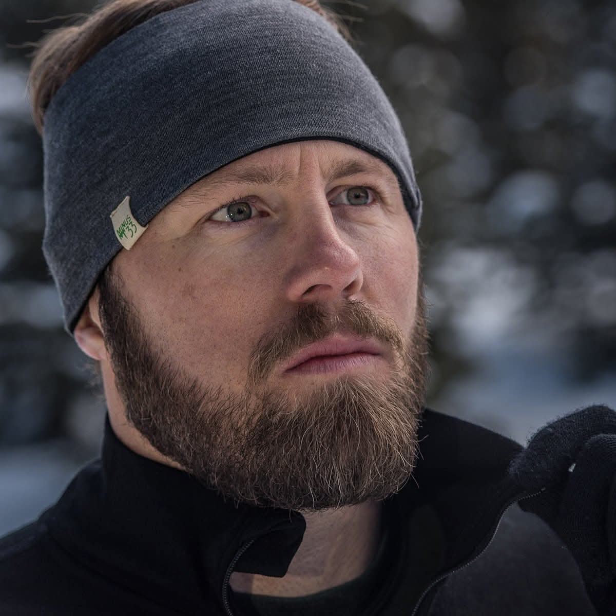 Midweight - Reversible Headband 100% Merino Wool - My Men's Shop