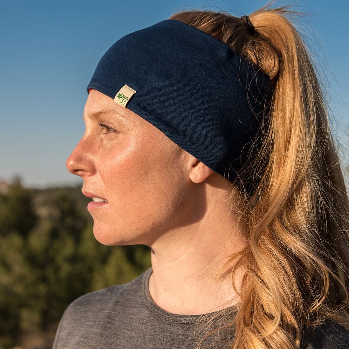 Midweight - Reversible Headband 100% Merino Wool - My Men's Shop