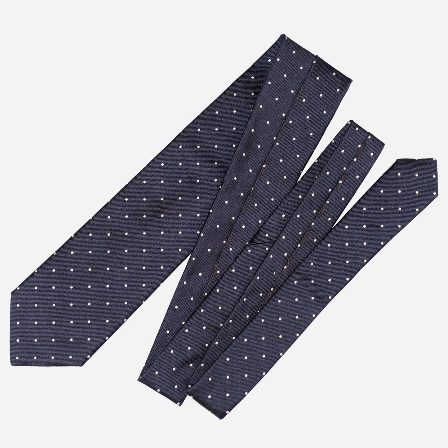 Pisa - Silk Jacquard Tie - Navy - My Men's Shop