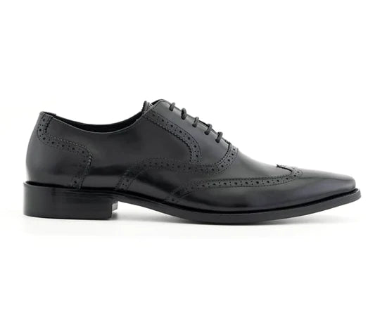 Men's LEATHER WING TIP OXFORD - My Men's Shop