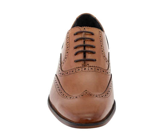 Men's LEATHER WING TIP OXFORD - My Men's Shop