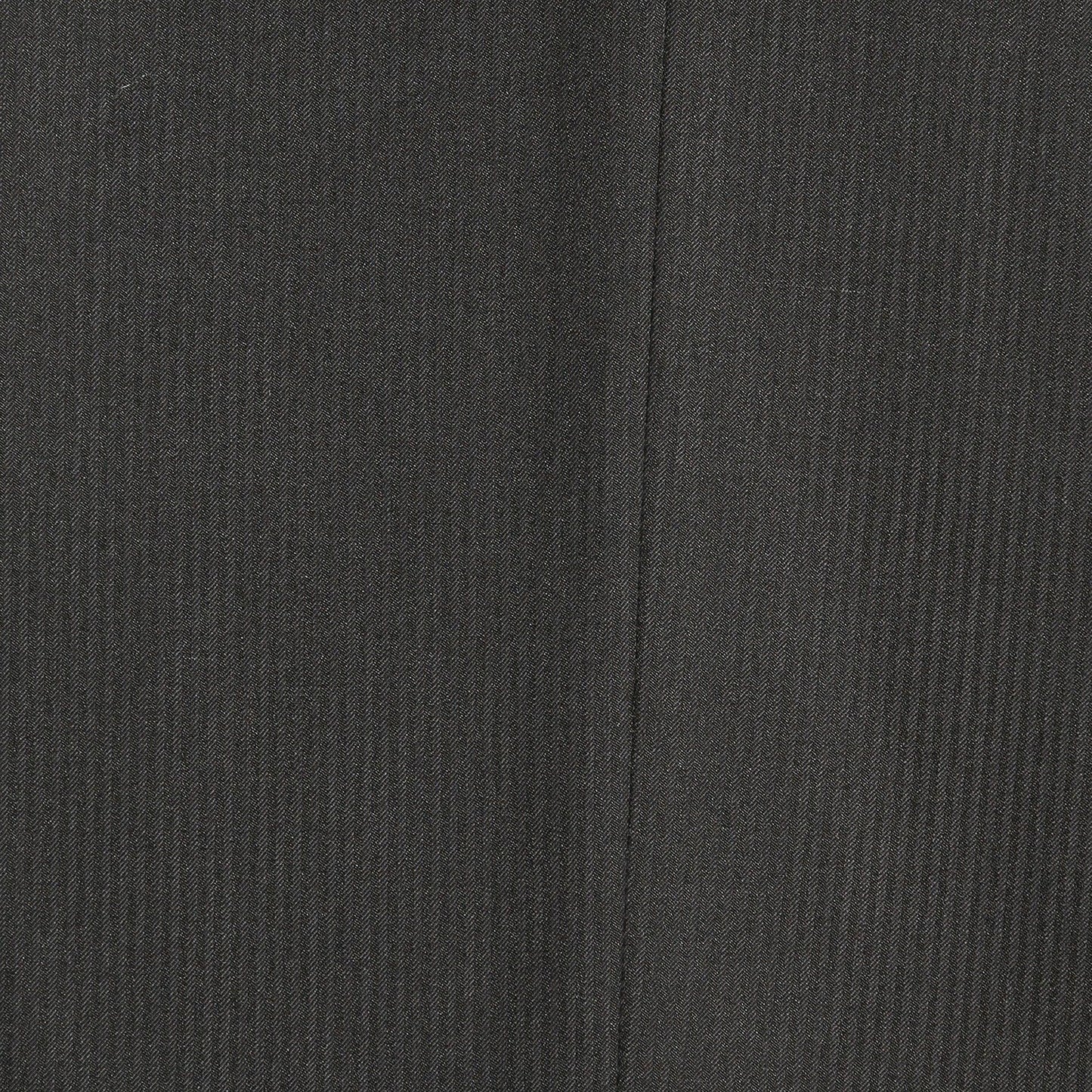 Parker Slim Fit Black Striped Tone on Tone Wool Suit