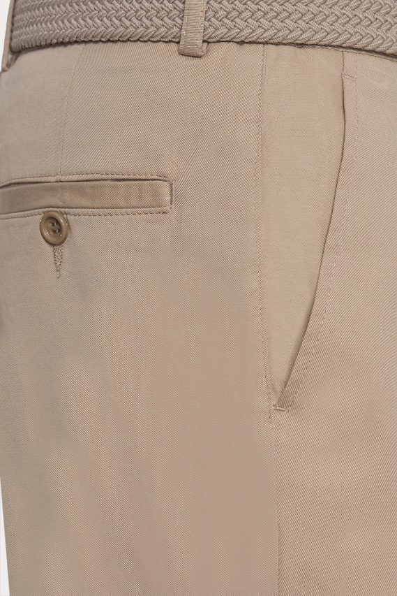 The Dress Trouser (Beige Natural)