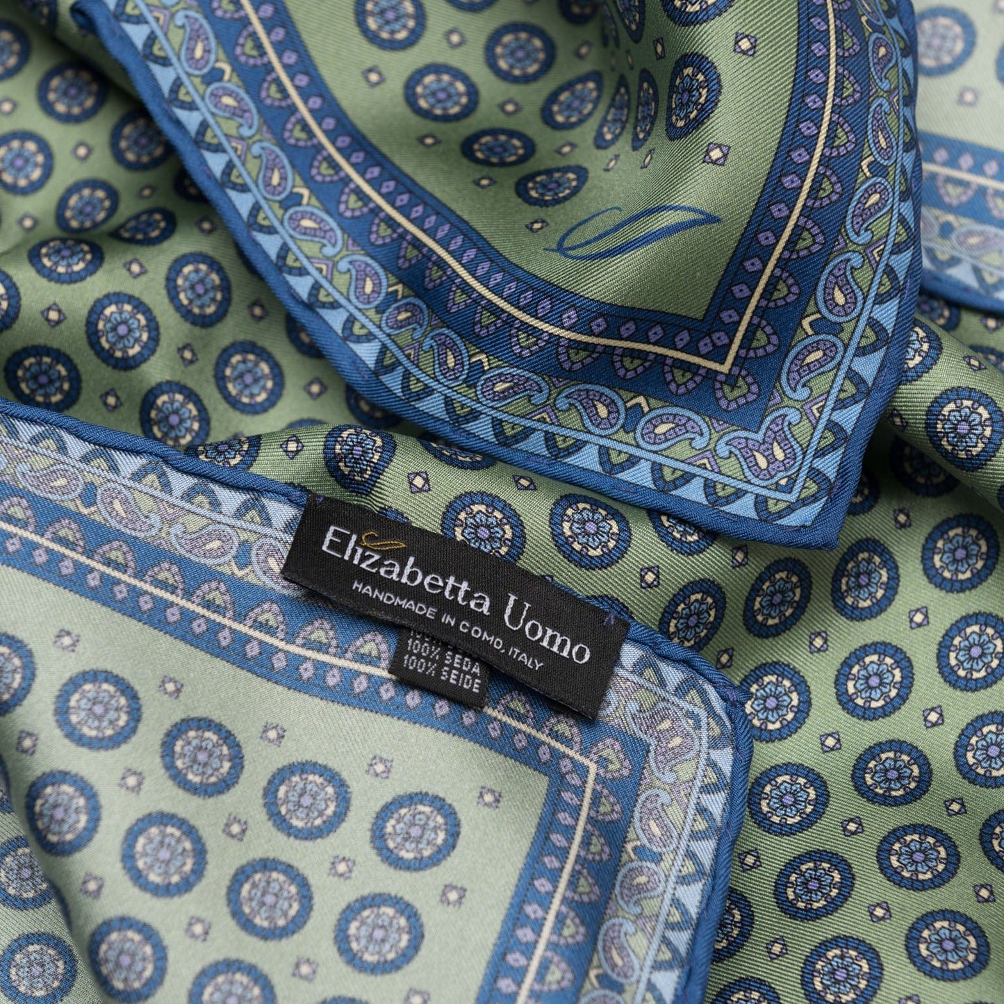 Toscana - Silk Neckerchief - Pistachio