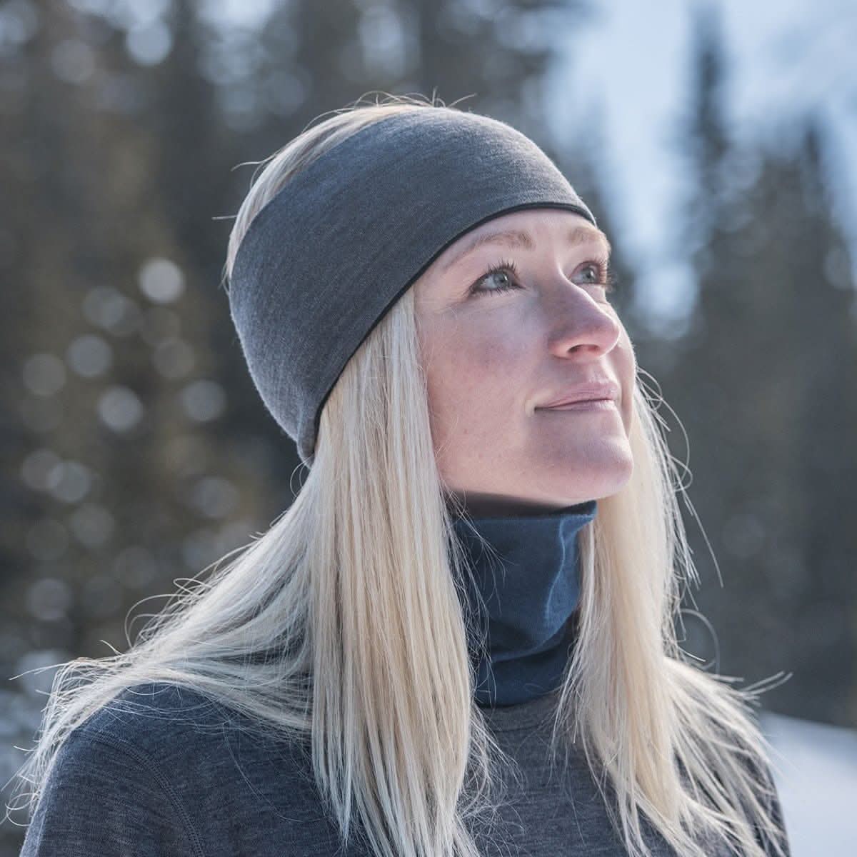 Midweight - Reversible Headband 100% Merino Wool - My Men's Shop